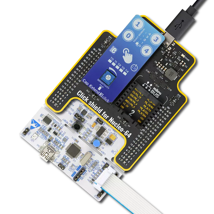 使用MTCH105和STM32F103RB提供更直观和无缝的控制体验