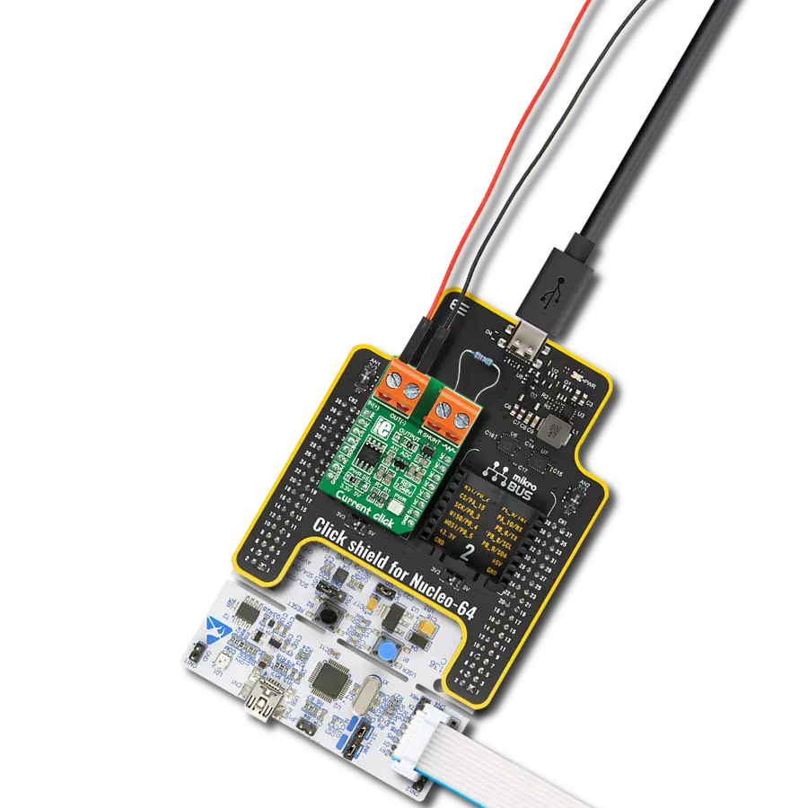 使用INA196和STM32F103RB测量电路中流过的电流