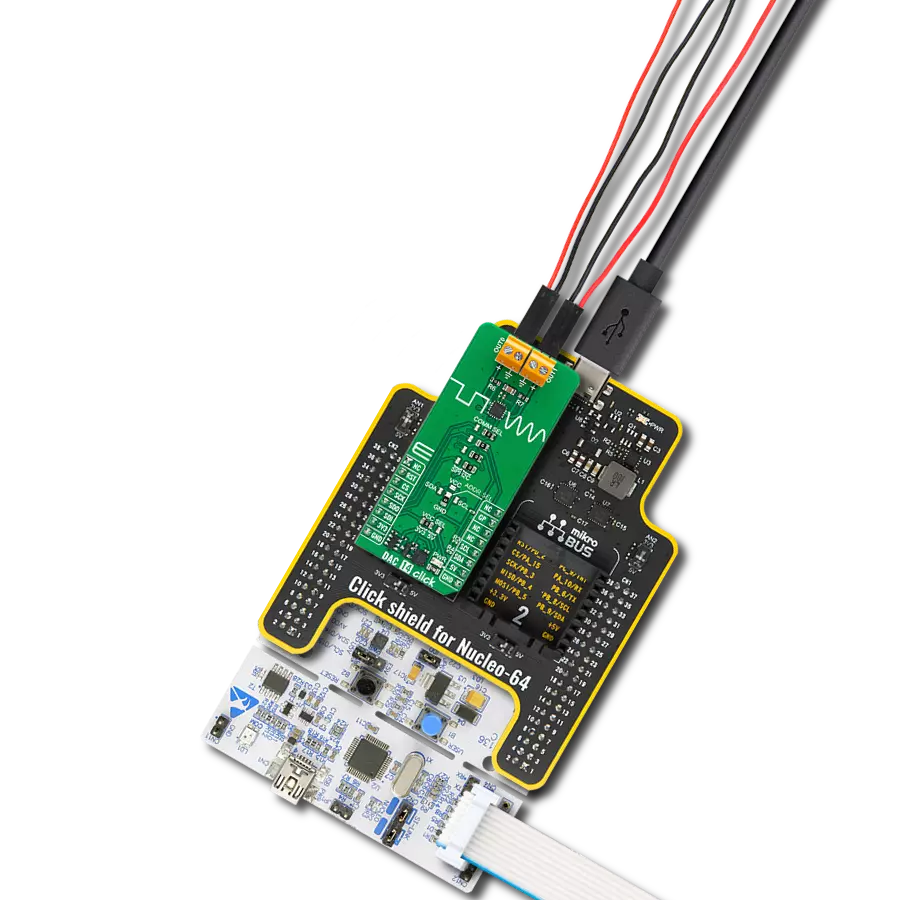 Unleash the power of signal conversion with DAC53202 and STM32G071RB