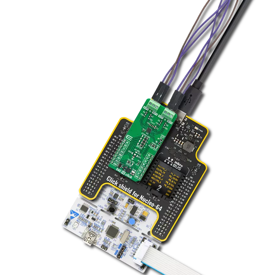 使用DAC63204-Q1和STM32G071RB将数字信号转换为模拟电压或电流