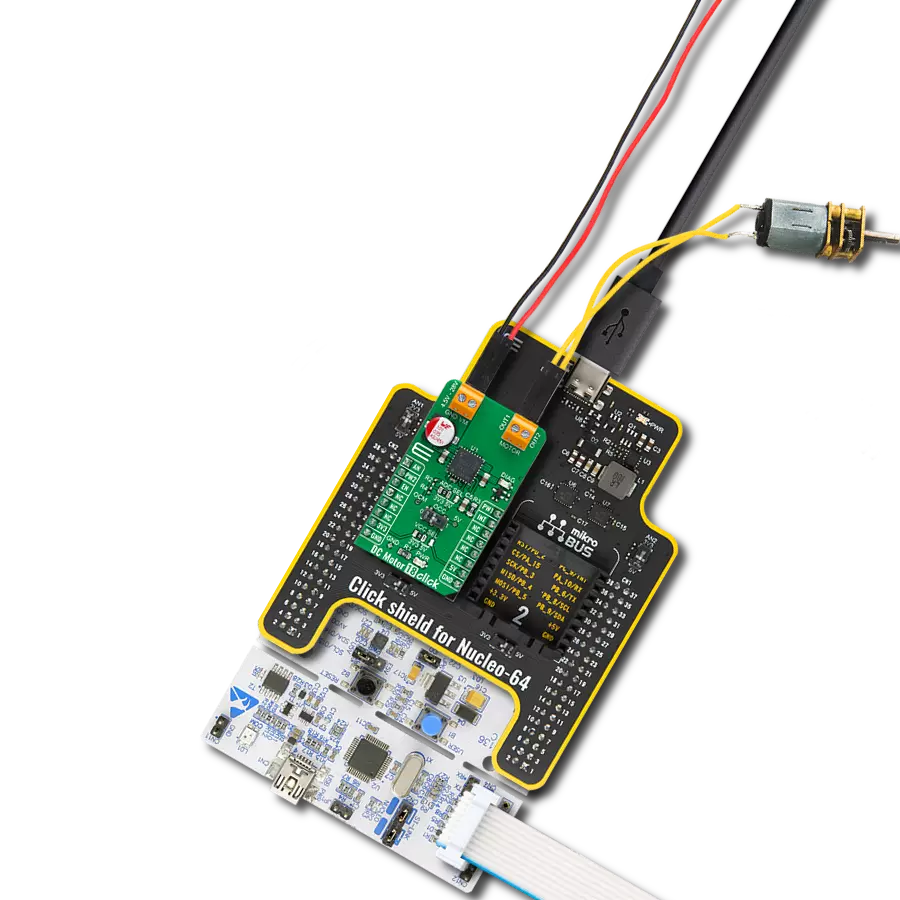 Create whisper-quiet operation of your DC motor with TB9051FTG and STM32G071RB