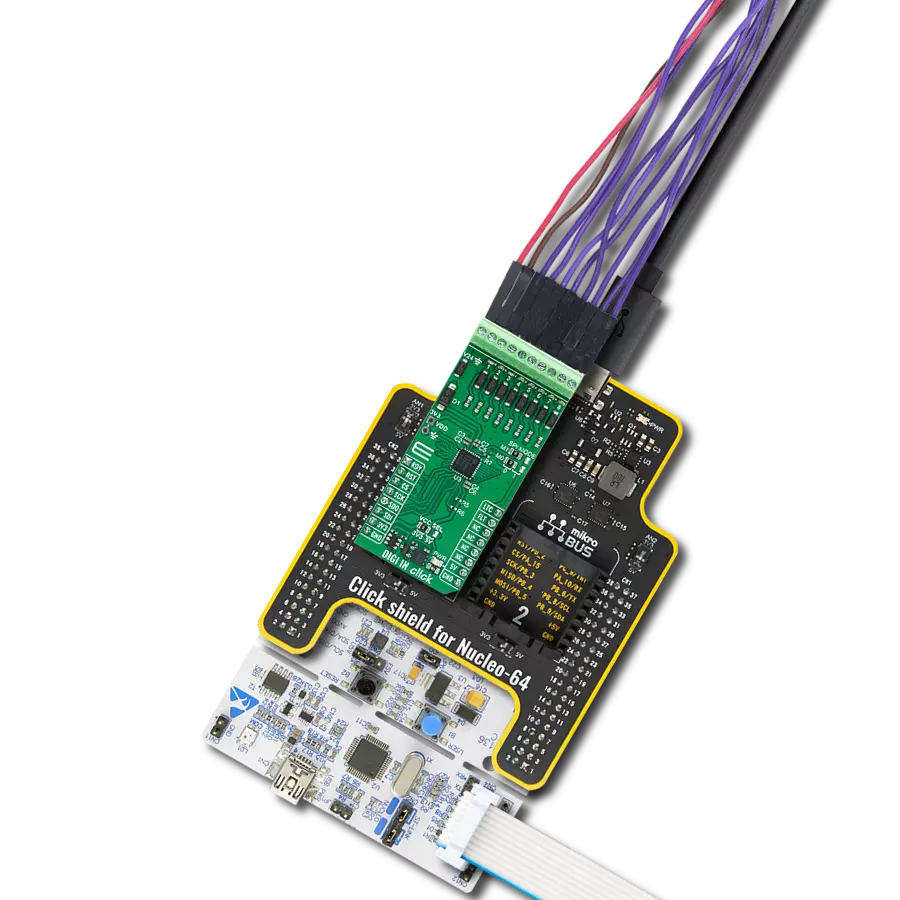 Translate industrial input signals into serialized SPI-compatible output with MAX22199 and STM32F410RB