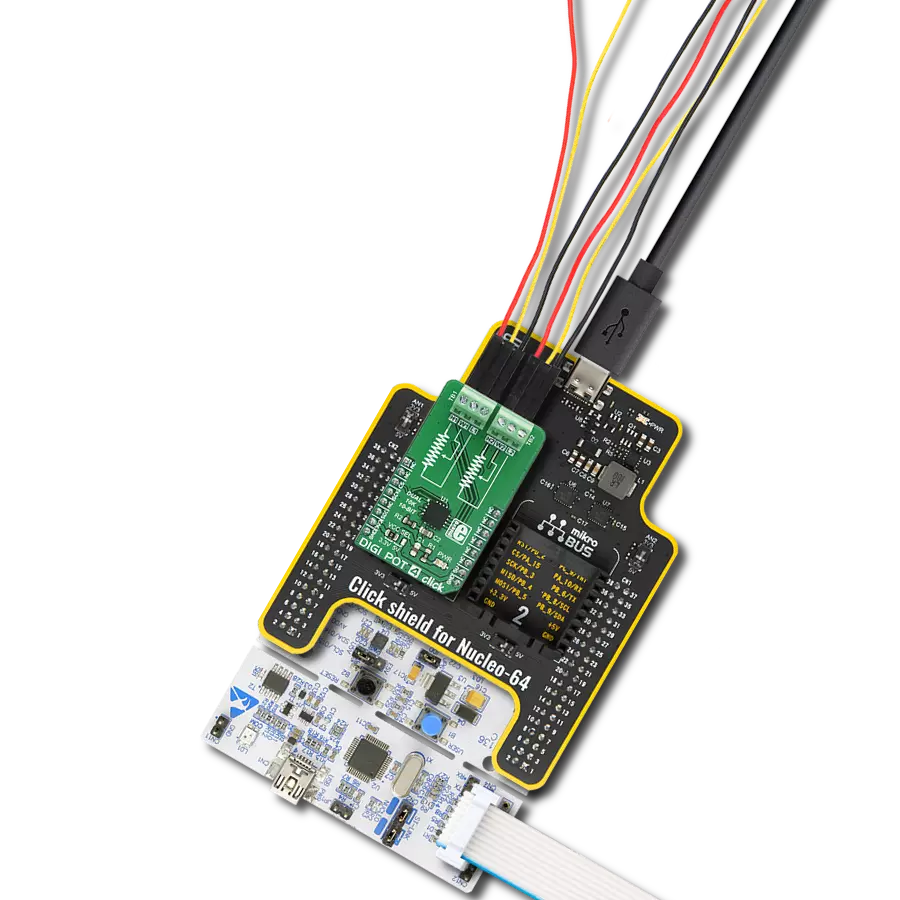 Fine-tune circuit characteristics easier than ever using MAX5494 and STM32F103RB