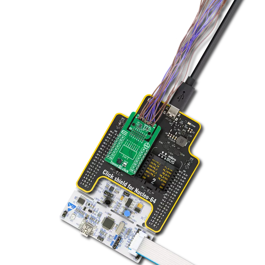 Expand the number of input/output (I/O) pins in your system with TCAL9538 and STM32G071RB