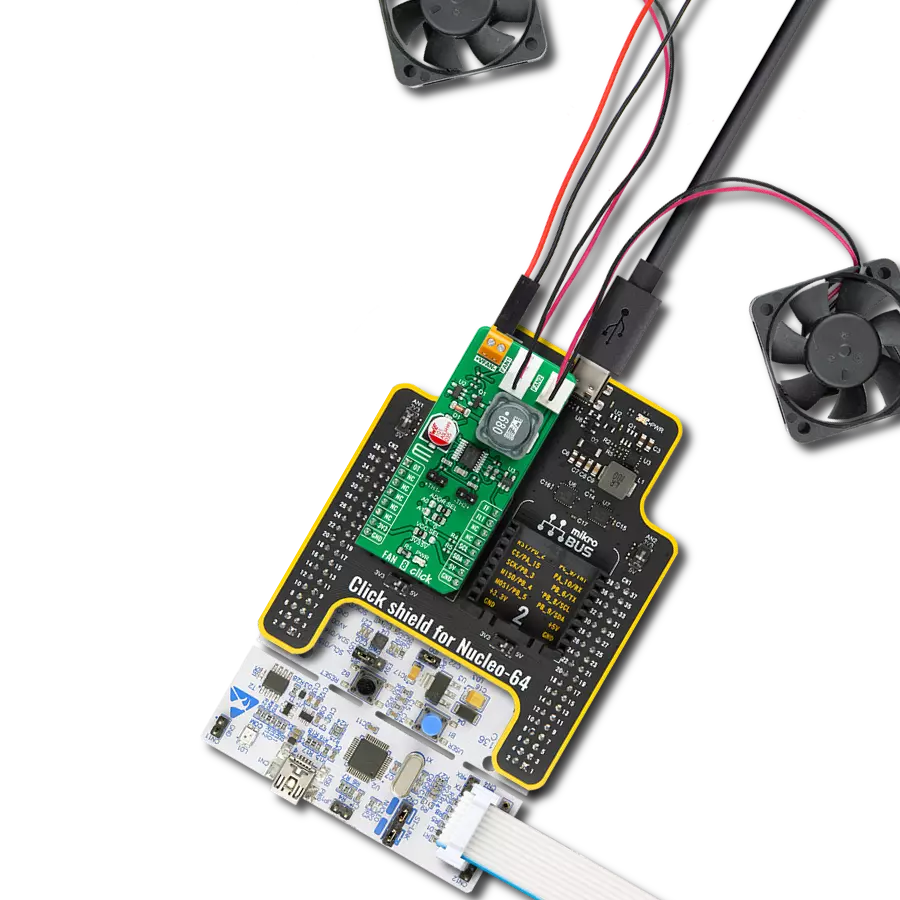 Manage fan speeds with MAX6615 and STM32F410RB for a better tomorrow