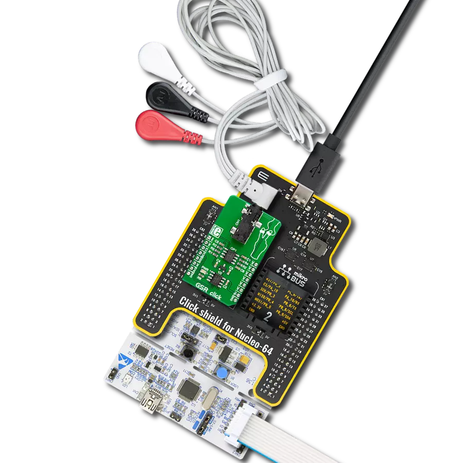 Learn your body's EDA story with MCP607 and STM32F410RB