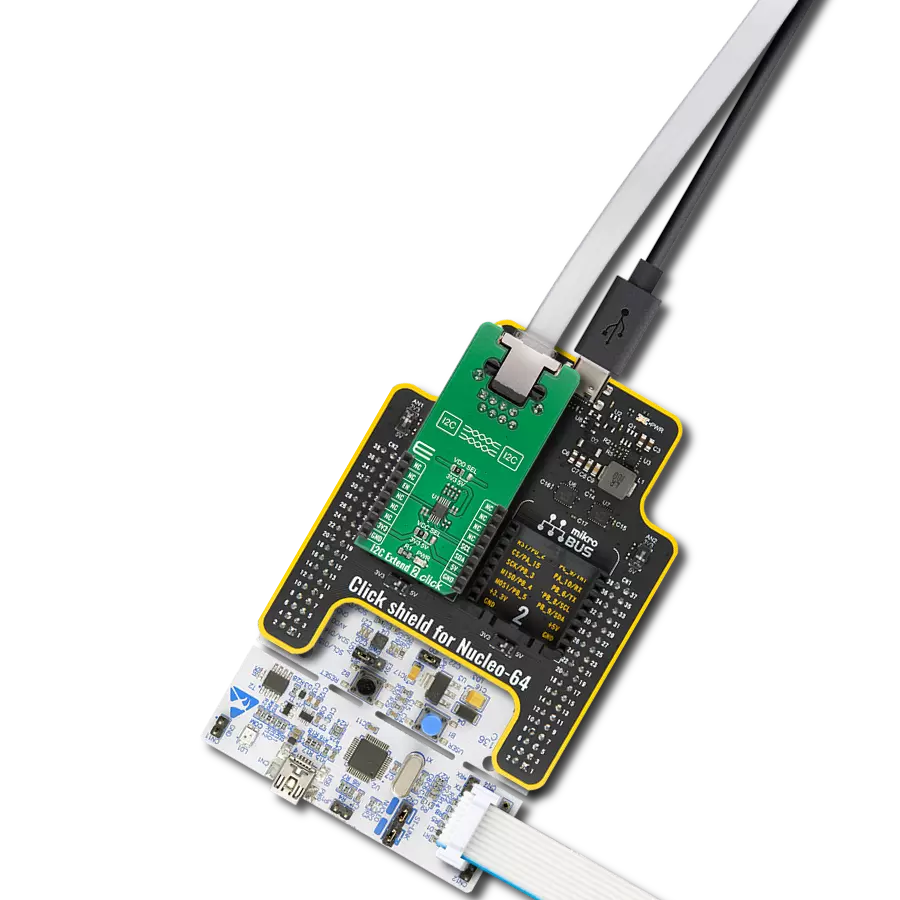 使用PCA9615和STM32F410RB体验长距离无缝I2C通信