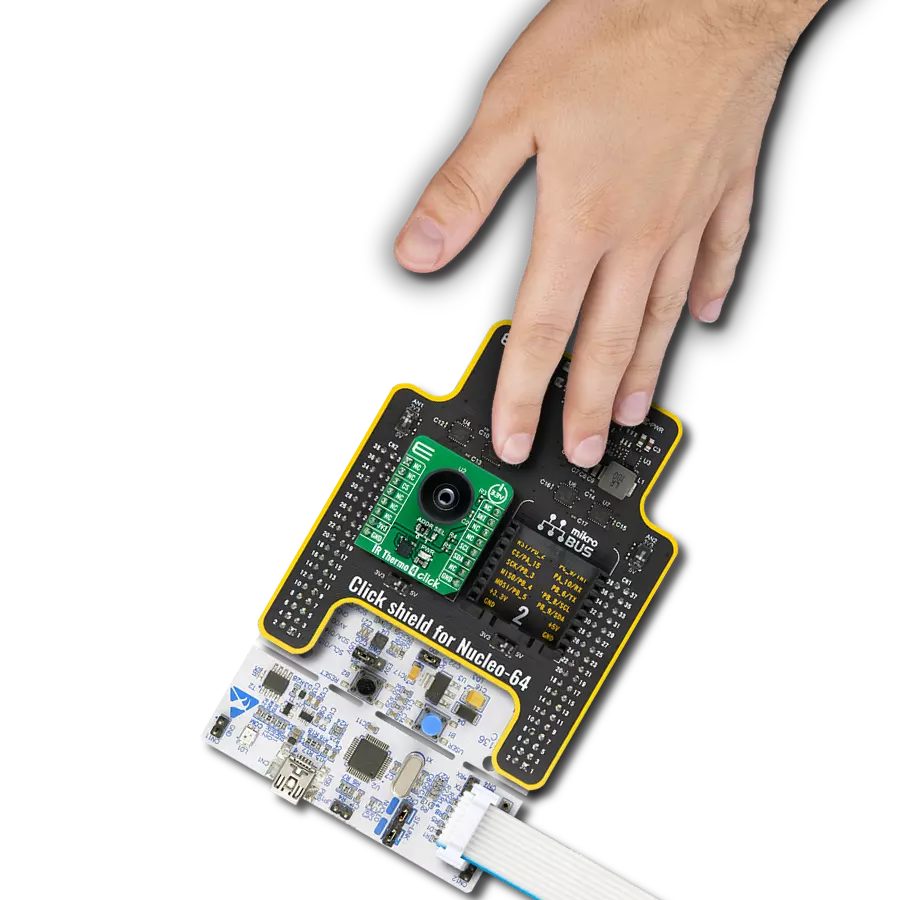 Measure temperature from a distance without physical contact with TPiS 1T 1386 L5.5 H and STM32G071RB