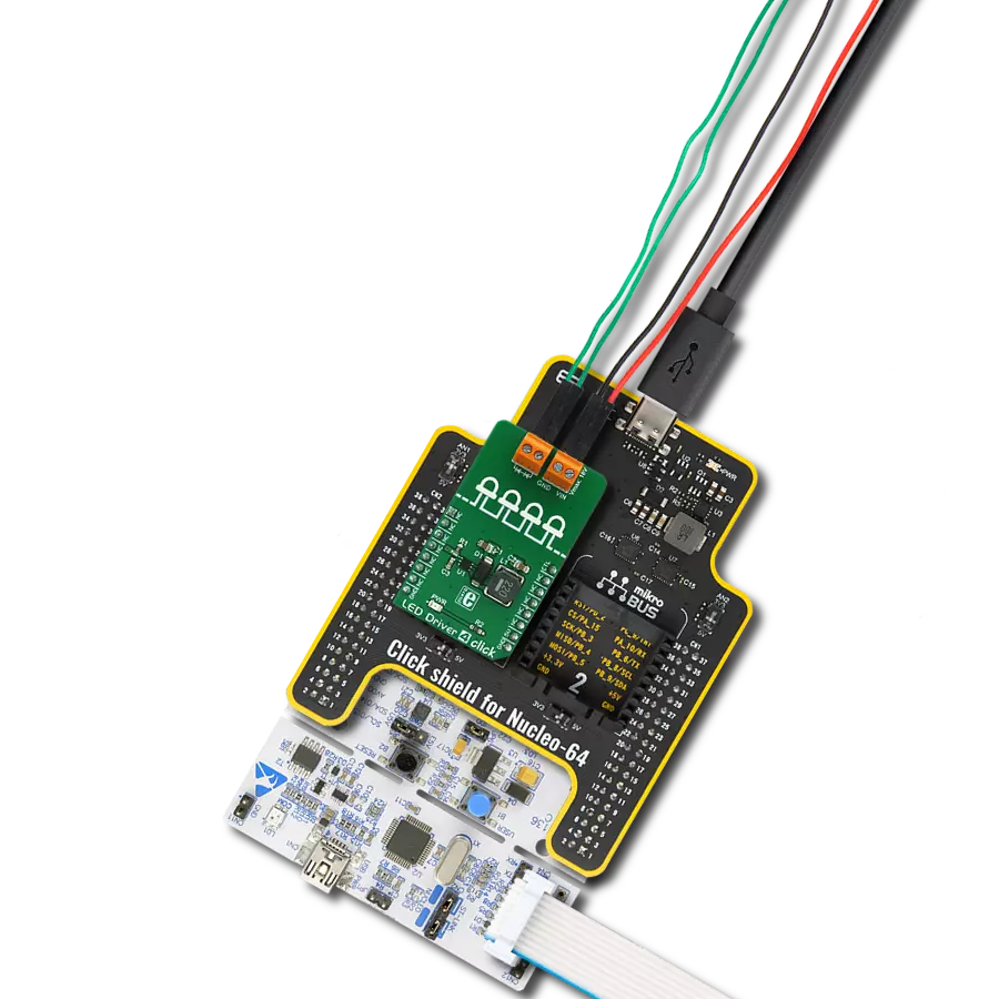 Enjoy in various high-power lighting applications with TPS61160A and STM32F446RE