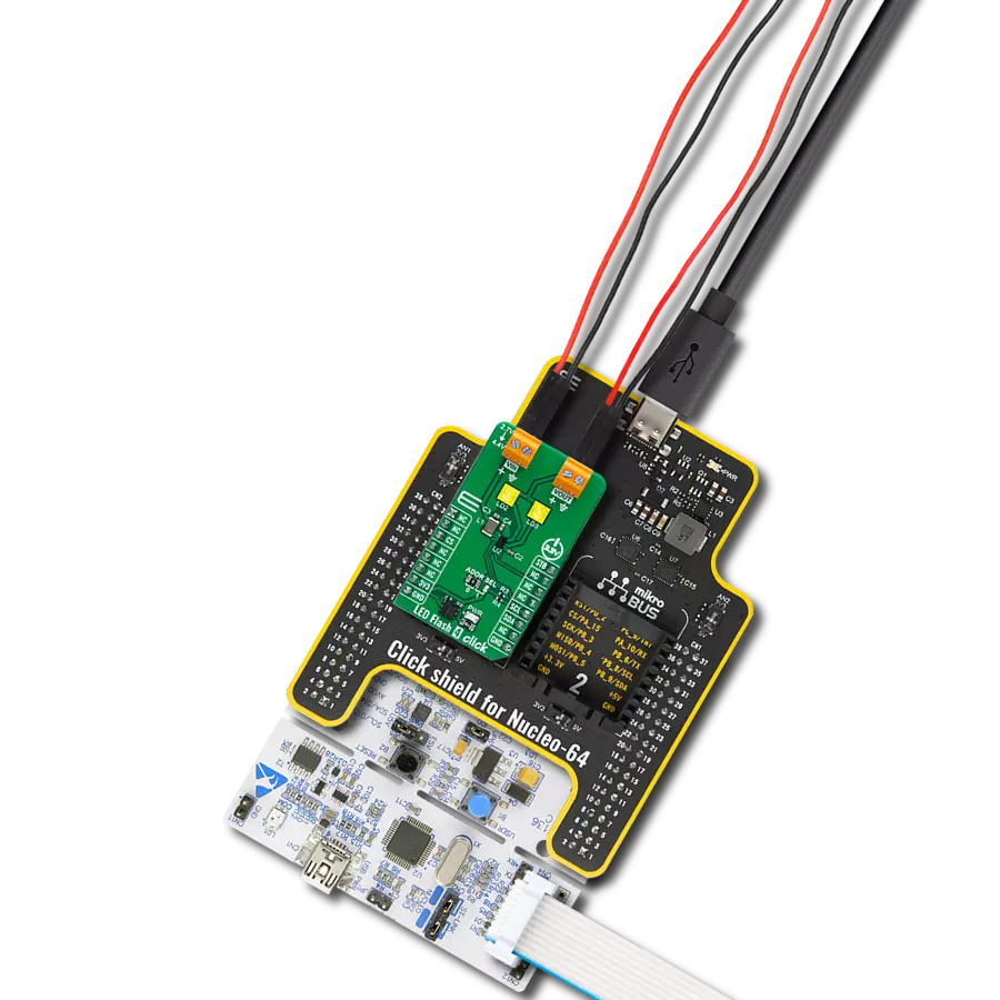 Illuminate your projects with precision and power using AS1170, XPCWHT-L1-R250-00A01 and STM32F446RE