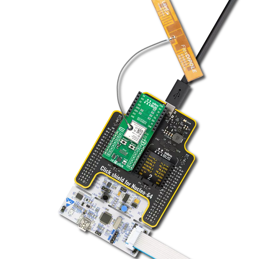 Achieve secure and reliable data transfer over long distances with minimal power consumption using 453-00139R and STM32G071RB