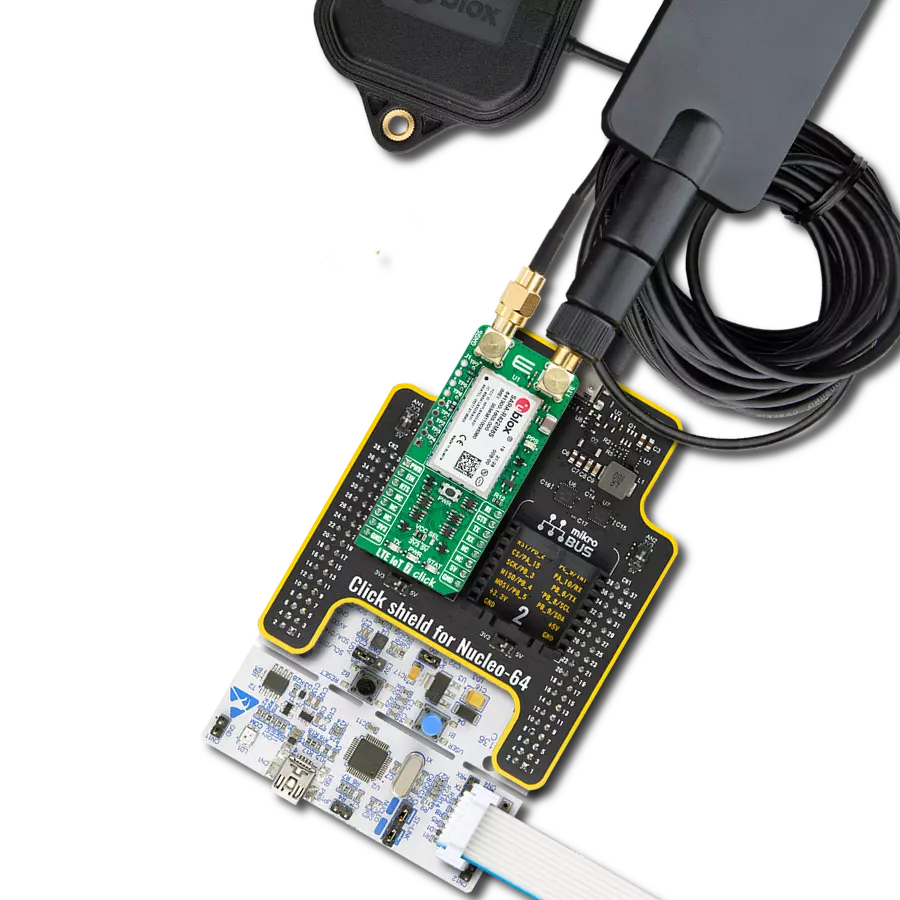 Access data networks across the globe with SARA-R4 and STM32F446RE
