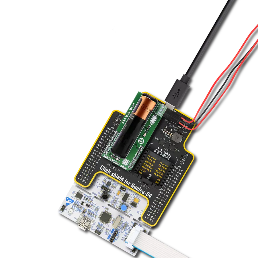 Unleash efficiency and performance with step-down/step-up regulator based on MIC23099 and STM32F103RB