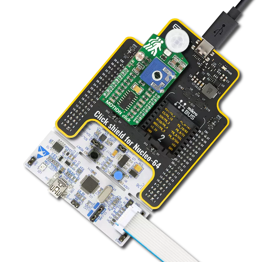 Enable swift response in case of unauthorized access using PIR500B and STM32F410RB