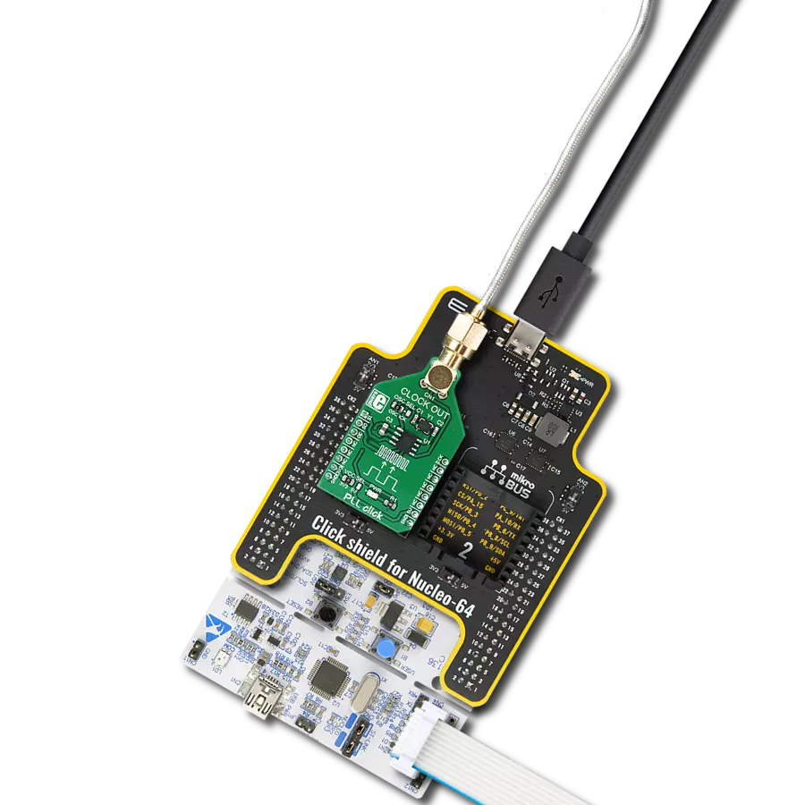 Generate high-frequency clock output with ICS501 and STM32F103RB