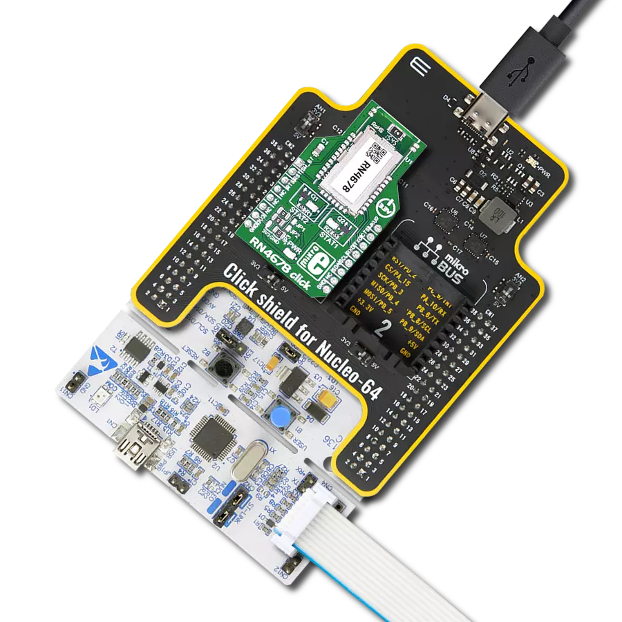 Achieve fast data transfer with some Bluetooth magic thanks to the RN4678 and STM32F446RE