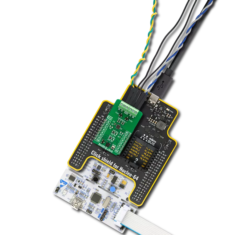 使用THVD1424和STM32F103RB以无与伦比的精度传输和接收数据