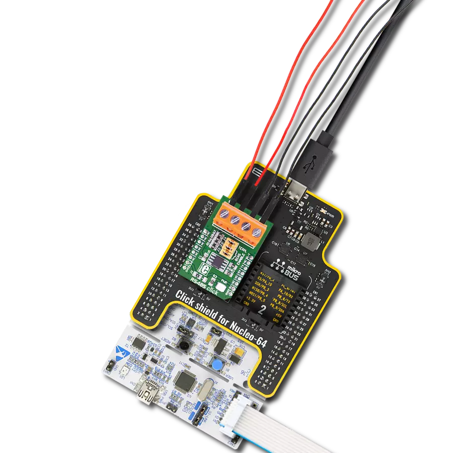 使用ADM485和STM32F410RB轻松连接和控制远程设备。