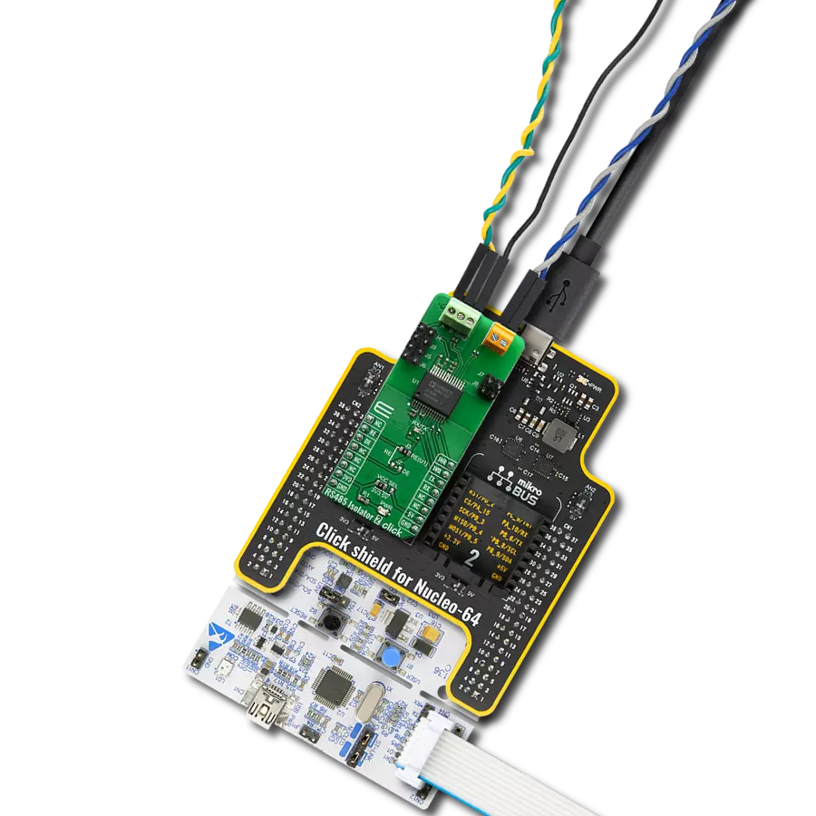 使用ADM2867E和STM32F446RE发现全双工RS-485接口的增强安全性