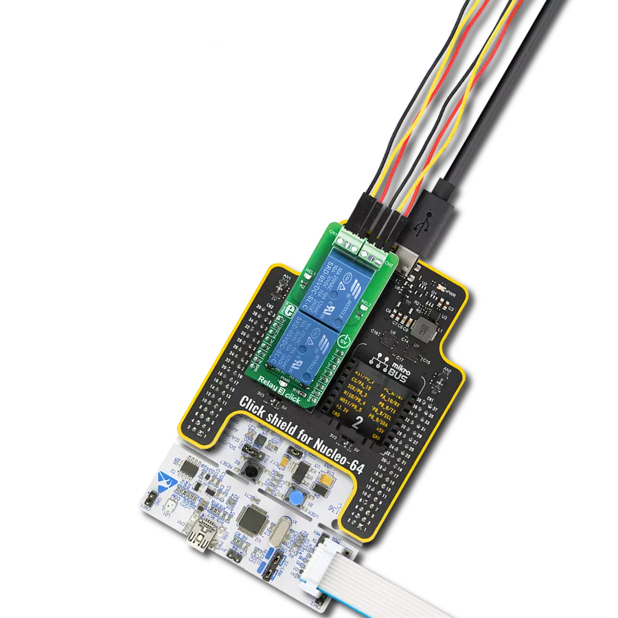Simplify complex control tasks with SRD-5VDC-SL-C and STM32G071RB