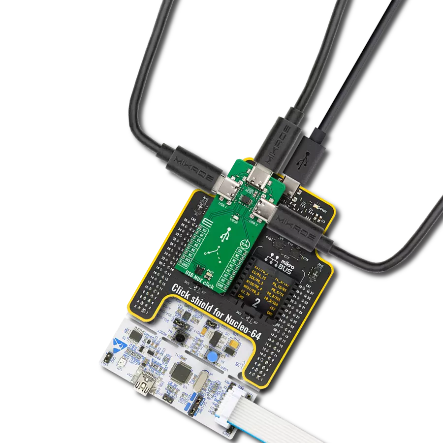 Experience the freedom of choice in signal routing with TS3USB30E and STM32G071RB