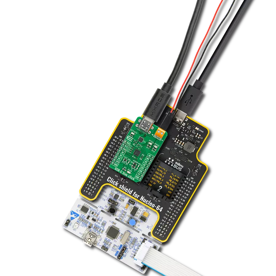 Experience lightning-fast power/data sharing with STUSB4500 and STM32F410RB