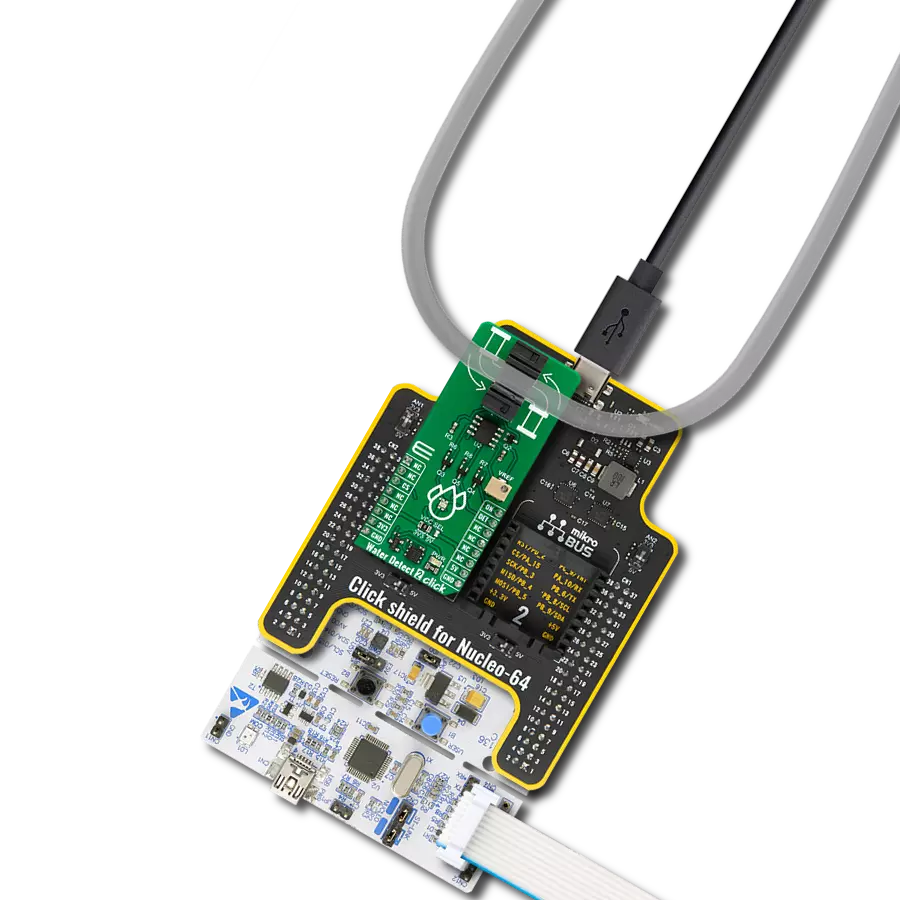 Monitor liquid flow with OPB350L250 and STM32F103RB