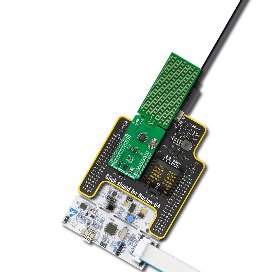 Instantly recognize and respond to the subtle touch of water with MCP606 and STM32F446RE