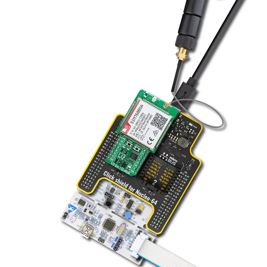 Achieve global wireless communication with multi-band LTE, UMTS, and GSM support using SIM7600SA and STM32F446RE