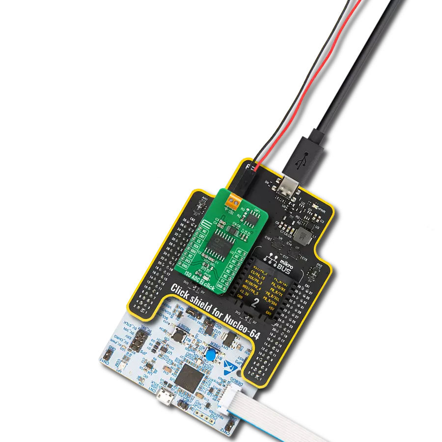 使用AD7091R和STM32G474RE将模拟信号转换为数字信号,并在它们之间增加电气隔离