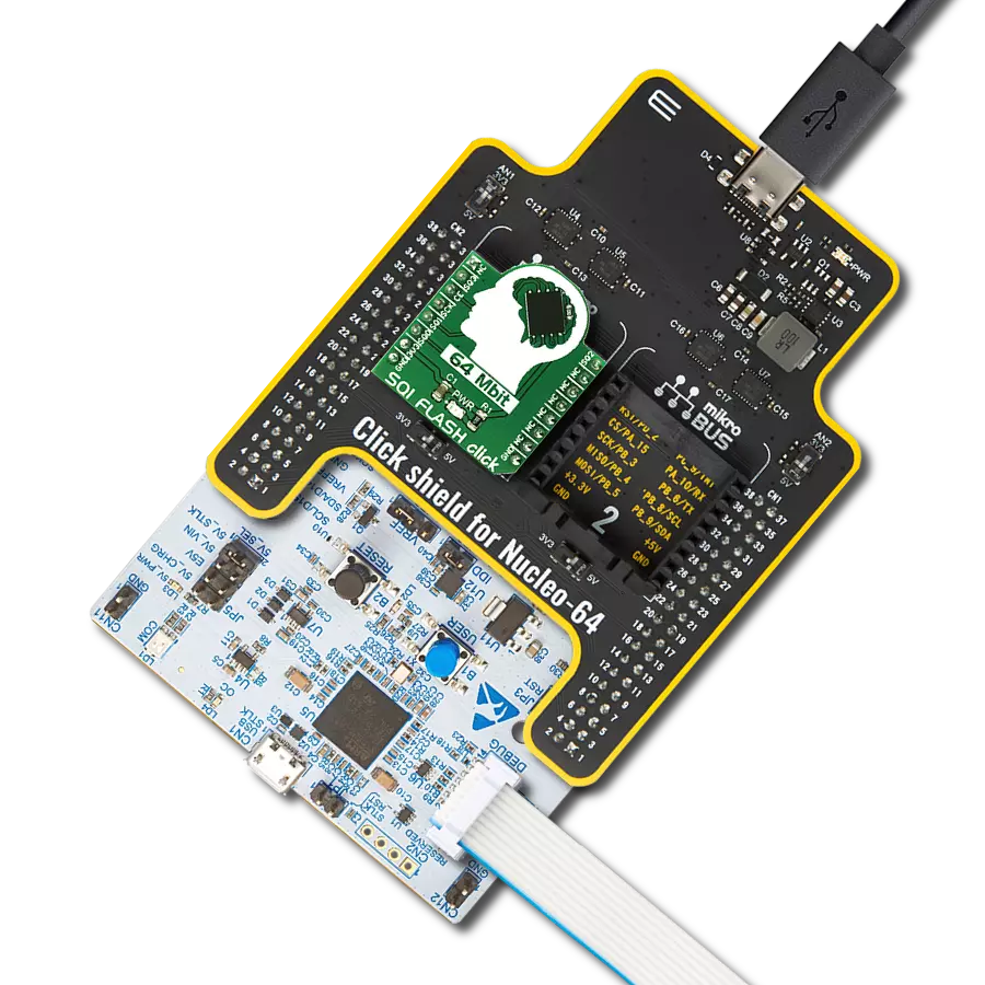 Provide unparalleled data throughput with SST26VF064B and STM32G474RE