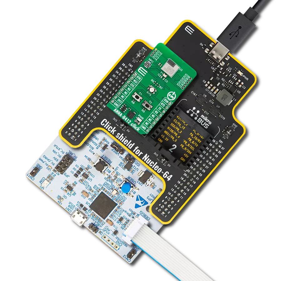 使用 ANNA-B412 和 STM32G474RE 创建下一代无线连接和可配置设备