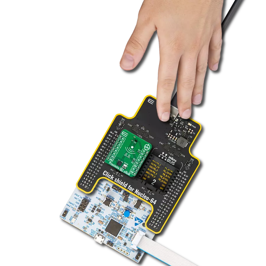 使用RPR-0720和STM32G474RE检测附近物体的存在或不存在