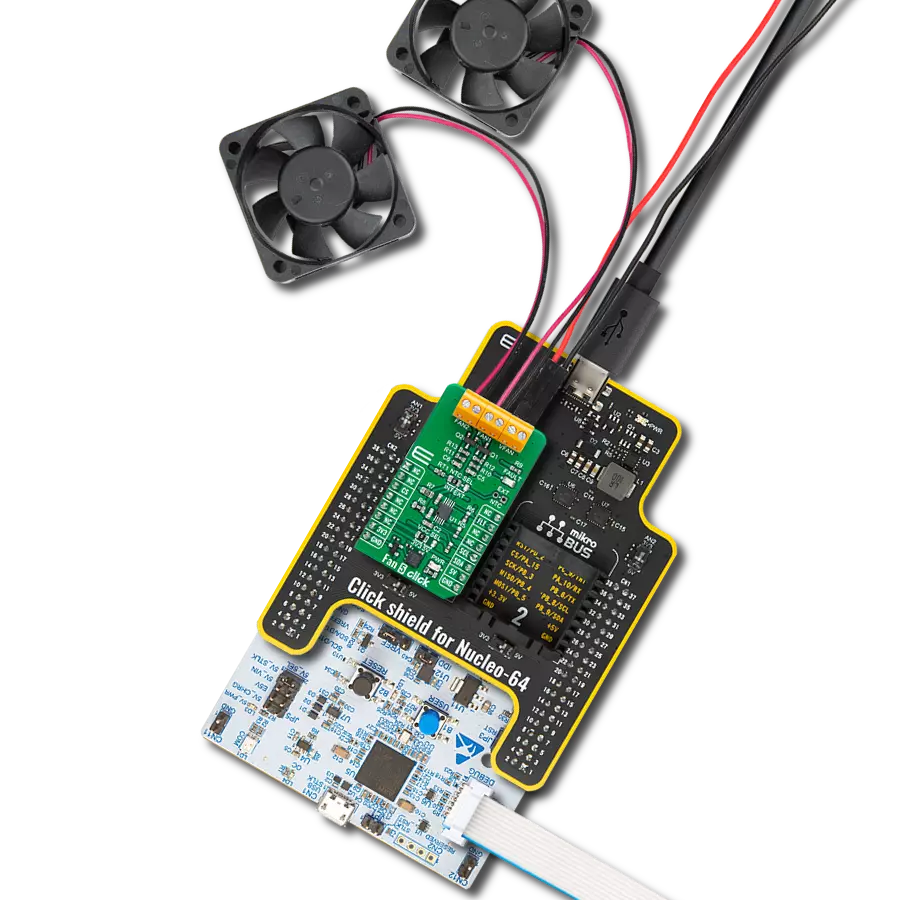 Elevate your cooling experience with TC654 and STM32G474RE