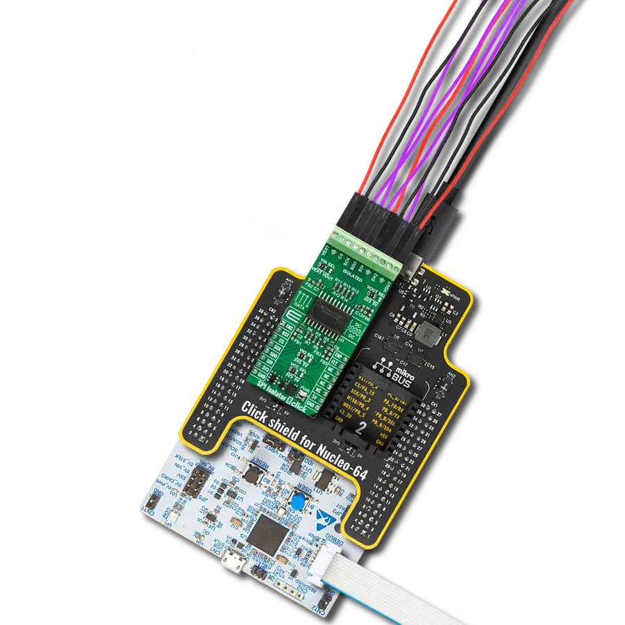 Isolate and fortify SPI data with ISOW7743 and STM32G474RE