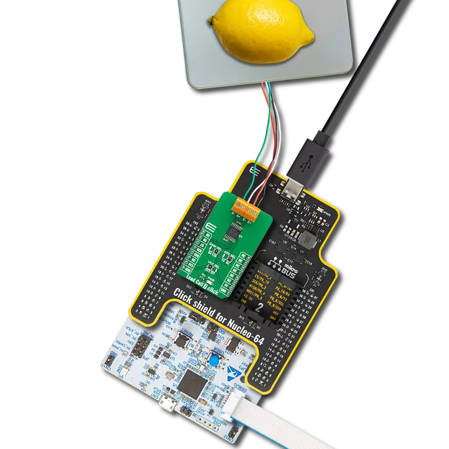 使用ADS1230和STM32G474RE测量物体的力或重量