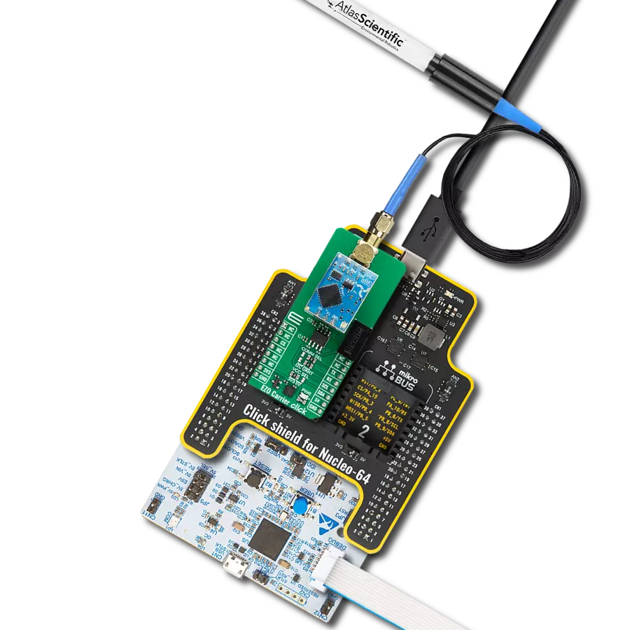 使用EZO-ORP™和STM32G474RE确定液体中的电子活性，这是了解其氧化还原电位（ORP）的关键