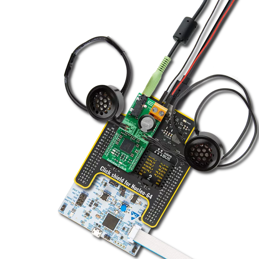 使用MA12070和STM32G474RE创建高质量音频系统