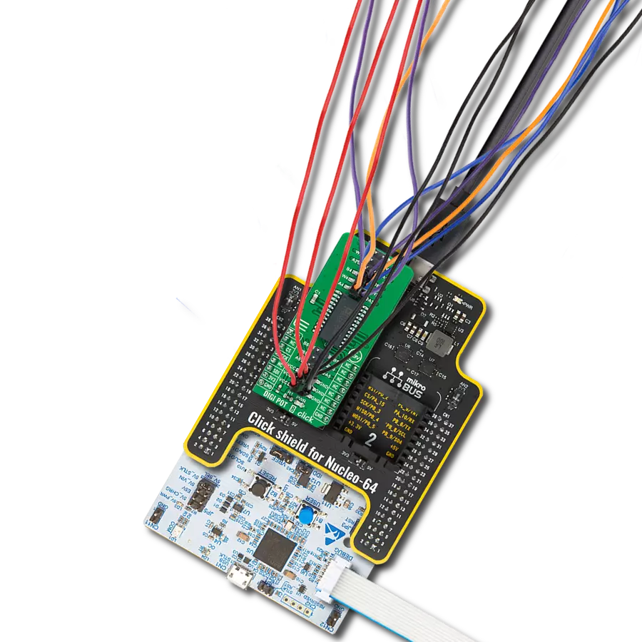 Embrace the future of potentiometers with AD5206 and STM32G474RE