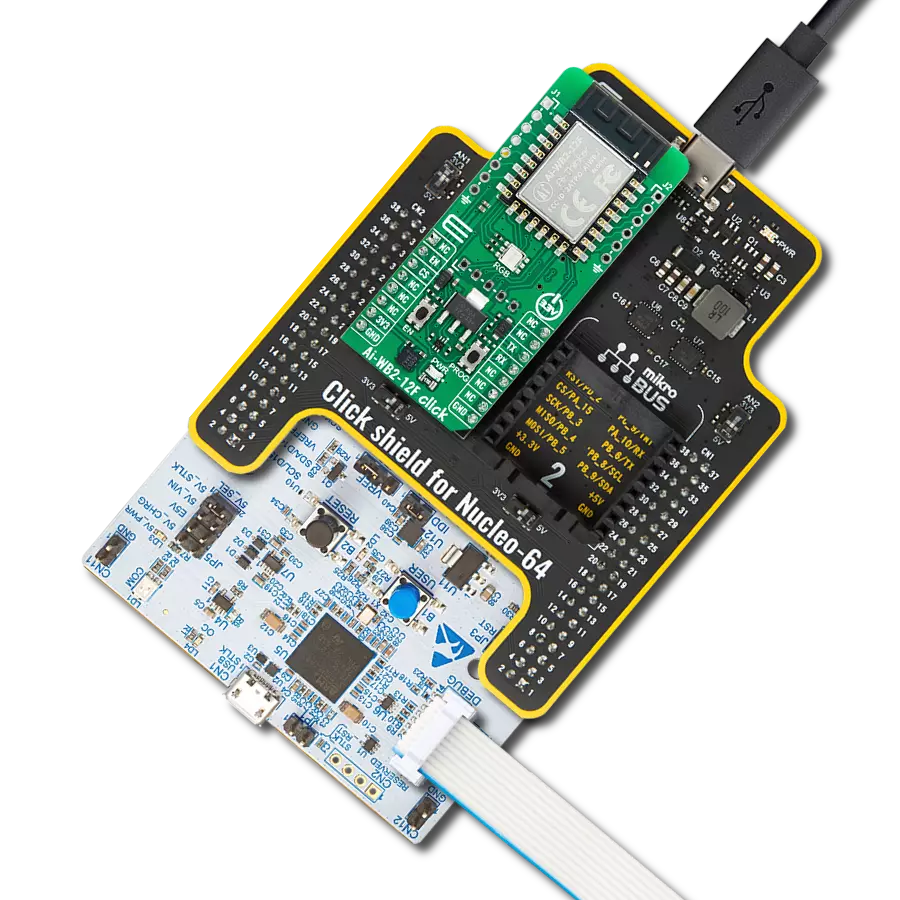 Add wireless connectivity like WiFi and BLE into your projects with Ai-WB2-12F and STM32G474RE