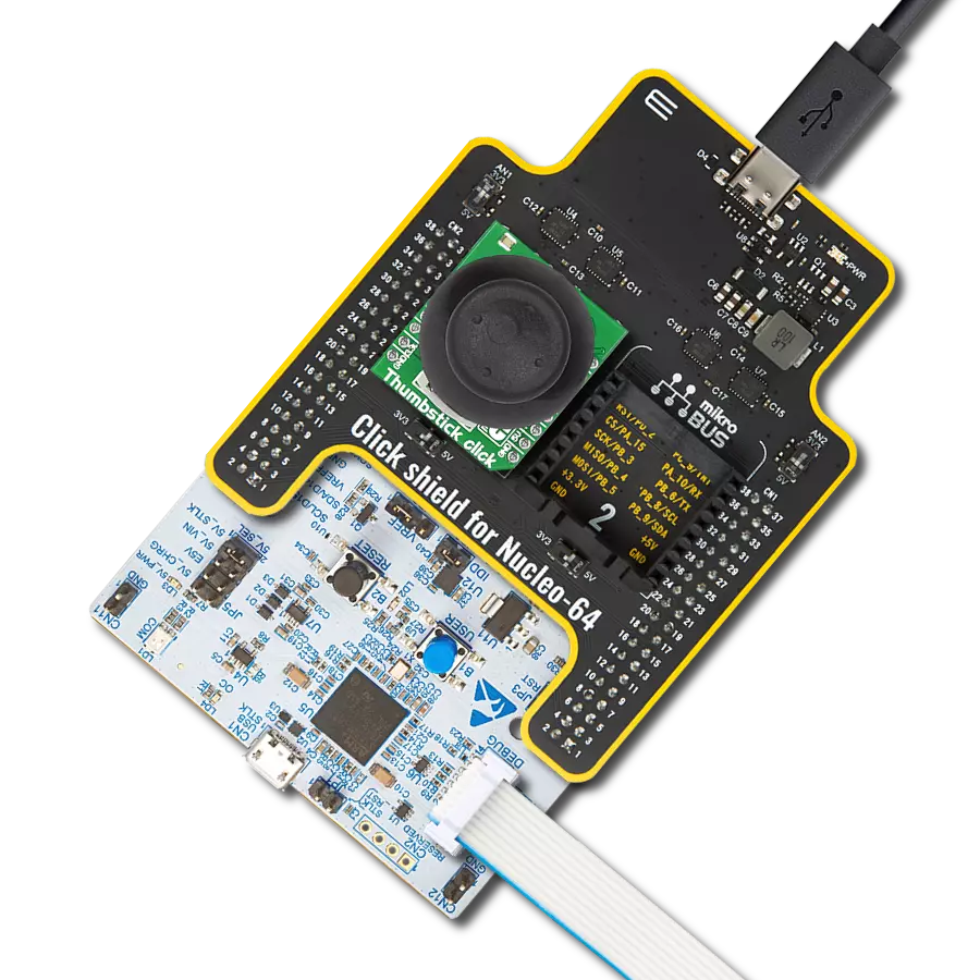 Achieve precise and natural control using COM-09032 and STM32G474RE