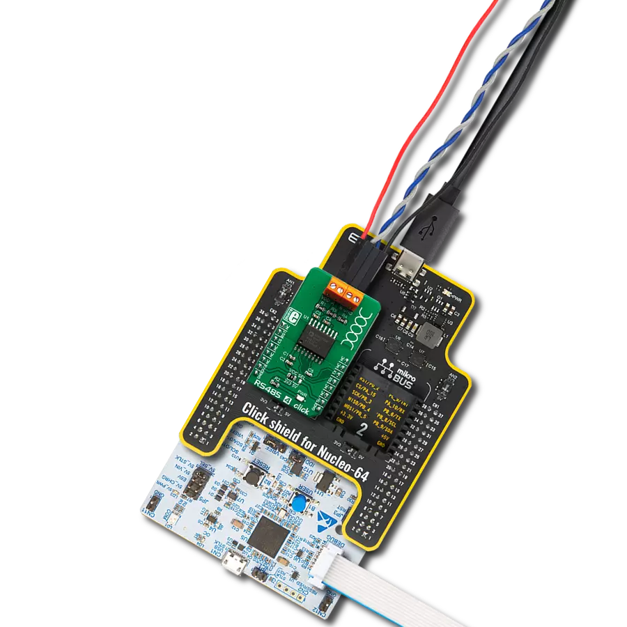 Explore the impact of RS485 transceivers in revolutionizing data transfer using ADM2795E and STM32G474RE