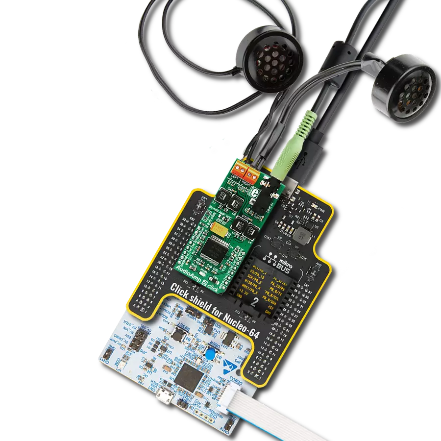 Transform your audio experience with TDA7491 and STM32G474RE