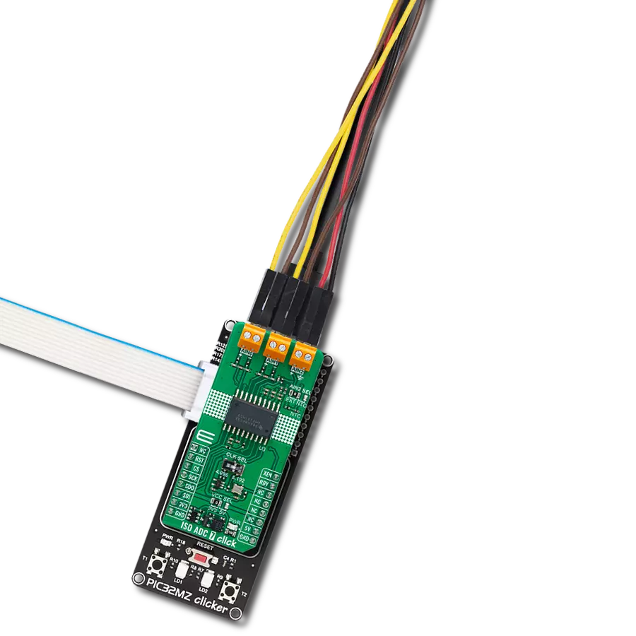 Measure and digitize data from multiple analog channels simultaneously using the AMC131M03 and PIC32MZ1024EFH064