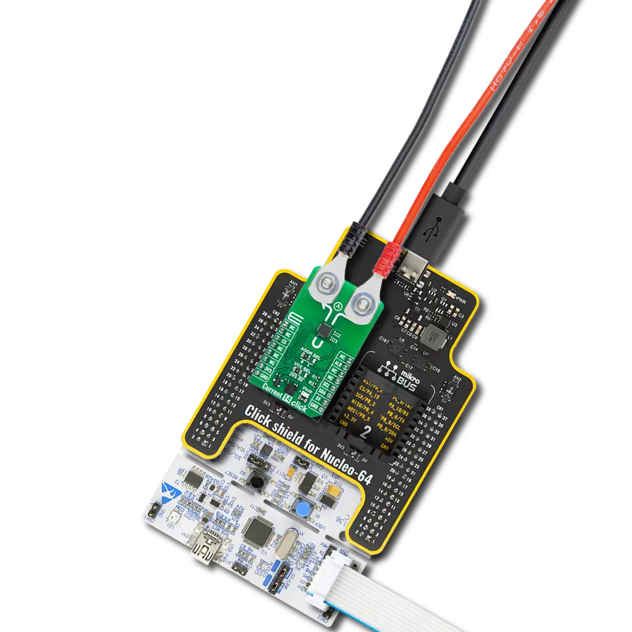 Measure current flow without direct contact with the conductor with BM14270 and STM32F446RE