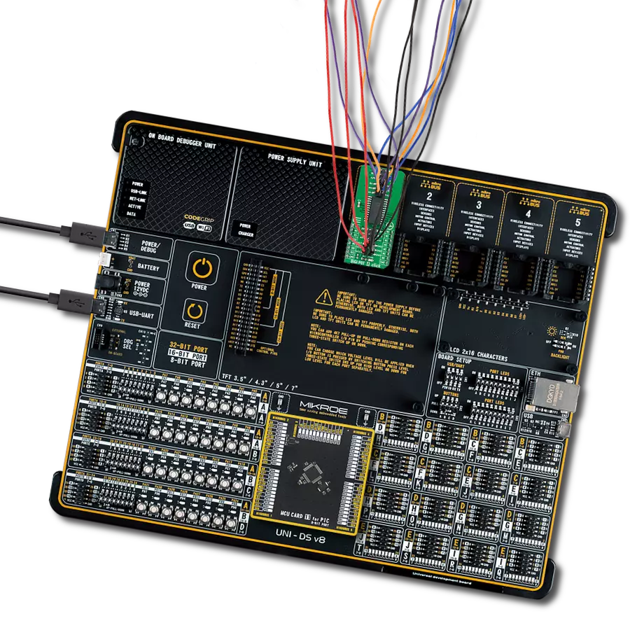 DIGI POT 8 Click with UNI-DS v8