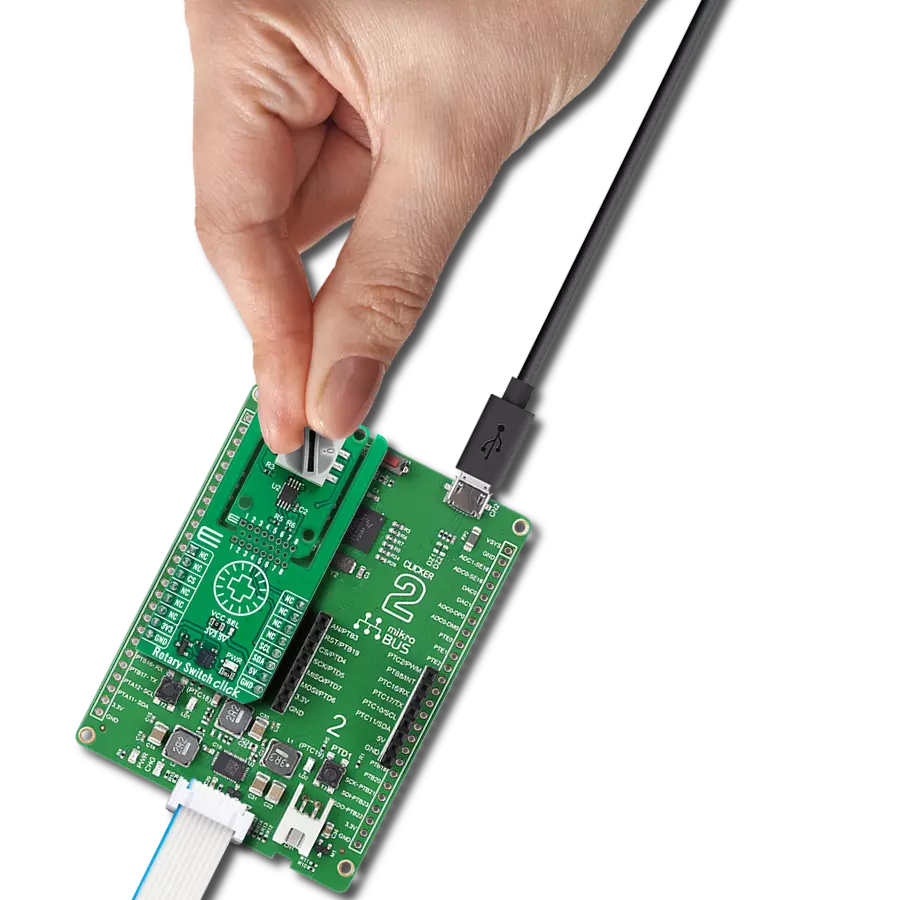 使用RDS6-16S-1065-1-SMT和MK64FN1M0VDC12为用户交互提供旋转输入机制
